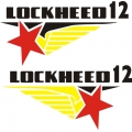 Lockheed 12 Aircraft Logo,Decals!